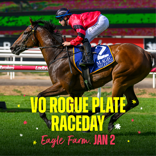 Vo Rogue Plate Raceday at Eagle Farm Racecourse