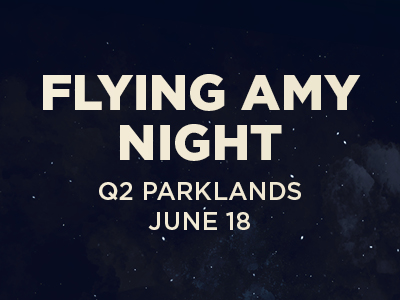 Feature event tile - Flying Amy Night June 18