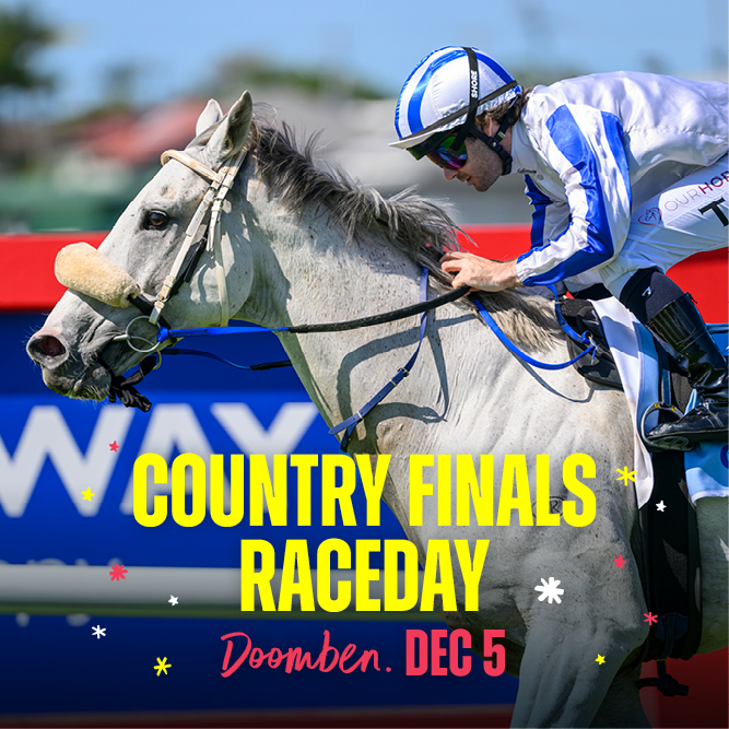 Country Finals Raceday at Doomben Racecourse