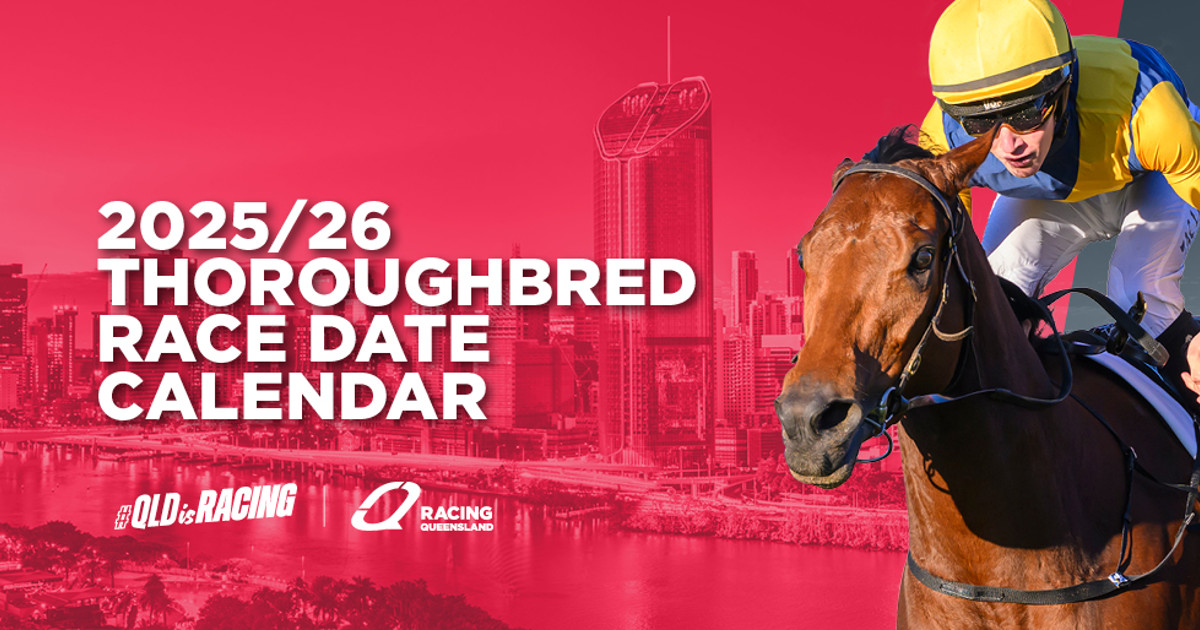 2025/26 Thoroughbred Race Date Calendar :: Racing Queensland