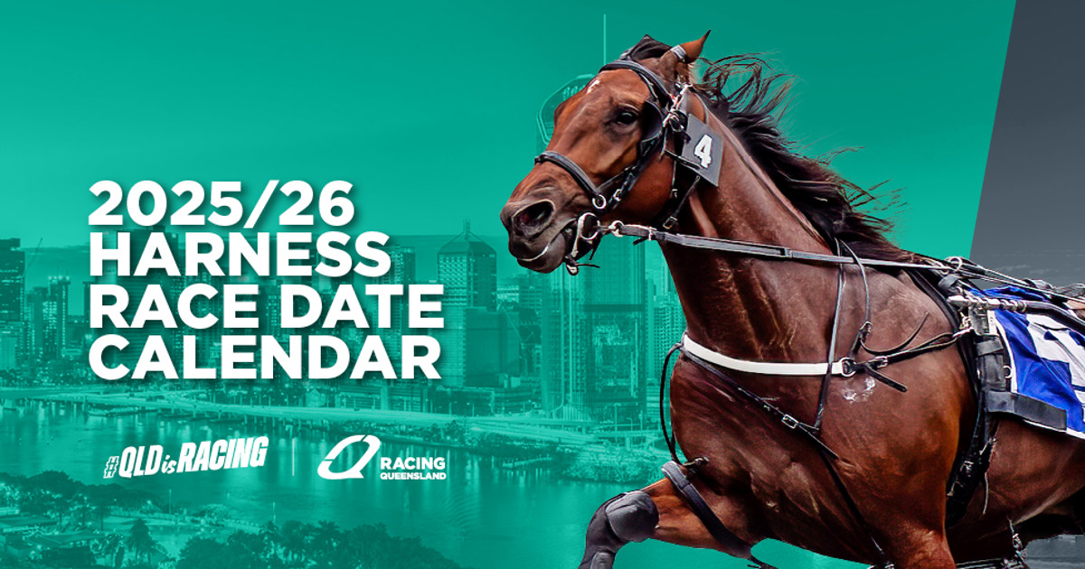 2025/26 Harness Race Date Calendar Racing Queensland