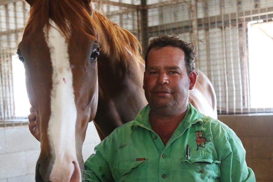 Trainer Steven Hardy.