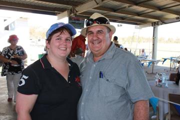 Race caller relies on his daughter for official placings