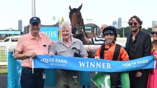 Former Pat Duff sprinter holding court for old mates