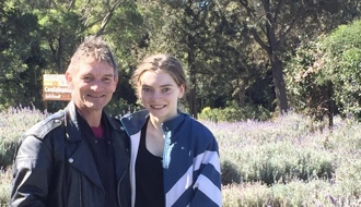 Jockey Ian French back at the track with his lucky charm