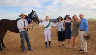 Mother, jockey and race club president! Is there anything Amy Owens can't do?