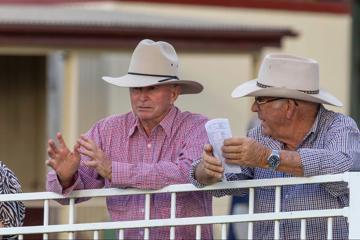 No shortage of effort from South Burnett Race Club volunteer