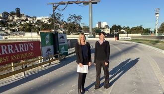 Lawyer ditches courtroom to be a greyhound steward