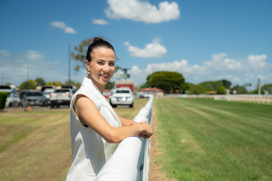 Paige Fergusson-Smith riding to honour late family members