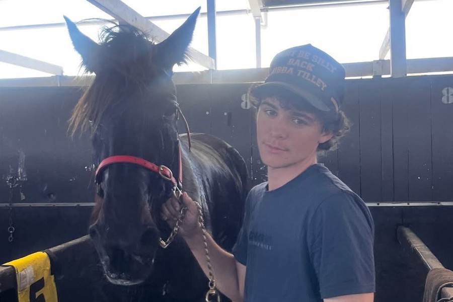 Zaiden Delangen’s next step in the sulky