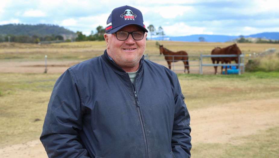 Nathan Dawson driving Charmed Conquest to victory for Jason Carkeet.