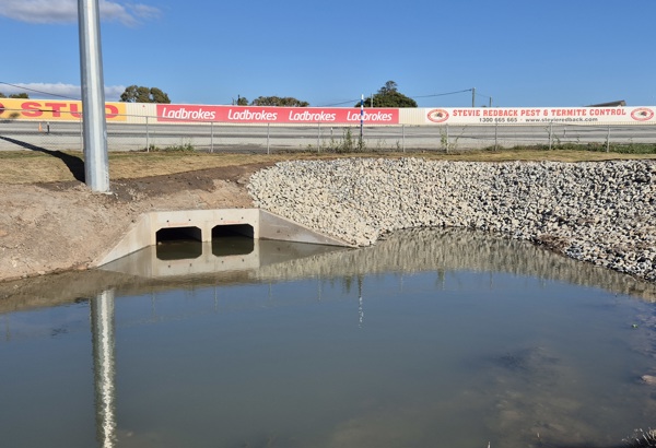 Redcliffe Paceway Culvert and Retaining Wall Works