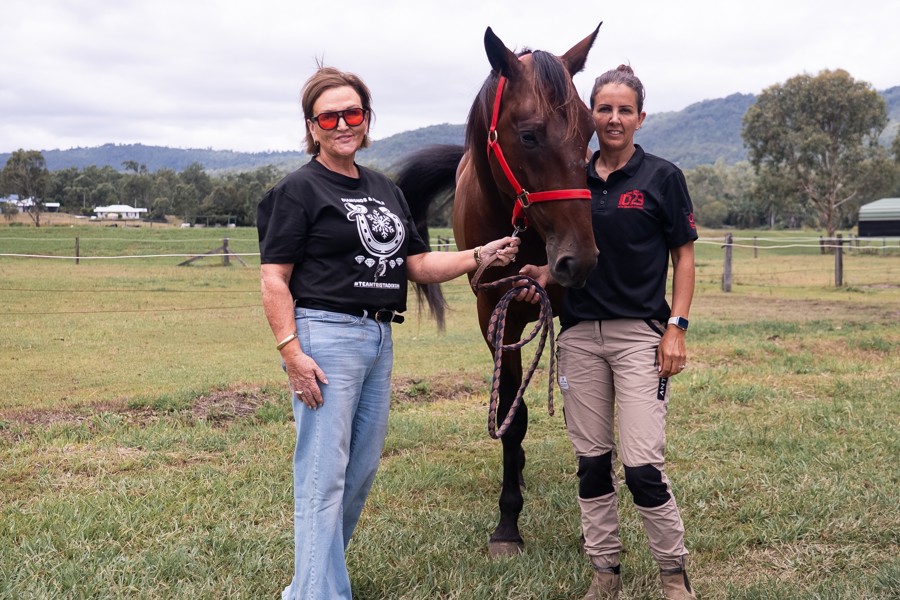 Sharon Mitchell and Trista Dixon ahead of the Ultimate Driver Championship