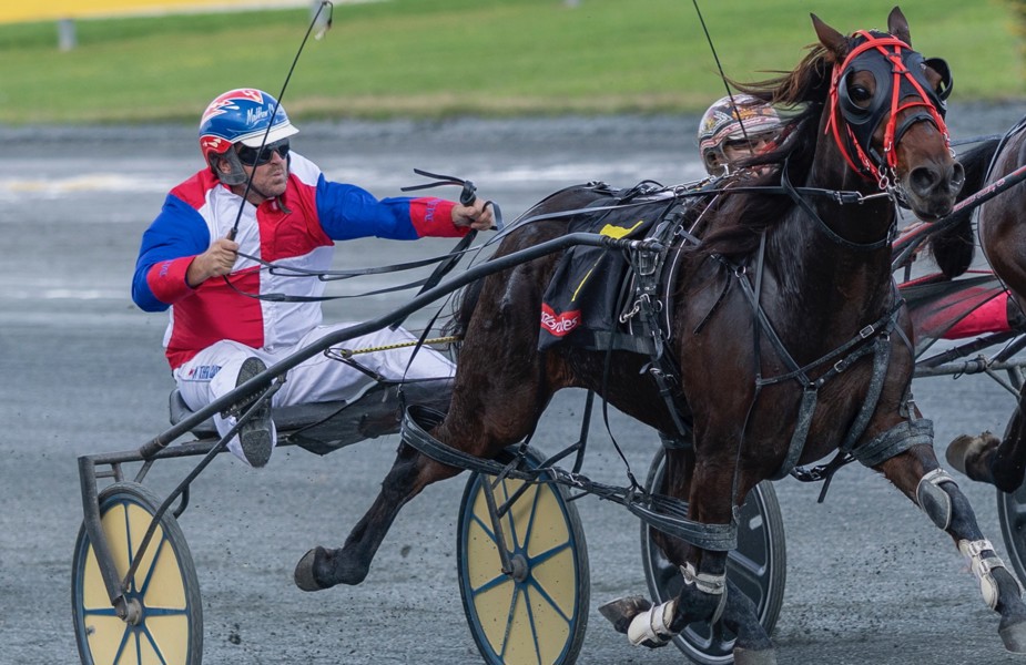 Matthew Clayton after driving My Ultimate Rudi to victory.