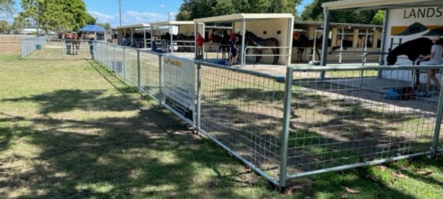 Bowen Turf Club - Tie-Up Stalls and Fencing